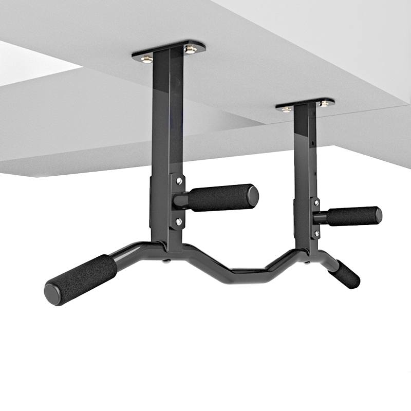 Home Bar Setup - Wall Mounted Pull Up Bar Gym