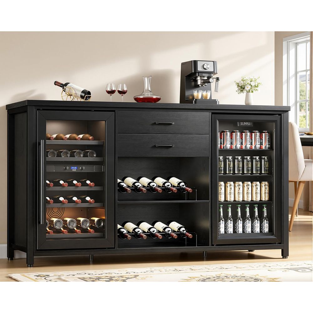 Large Coee Bar Cabinet with 2  - Home Bar And Cabinet recension och pris