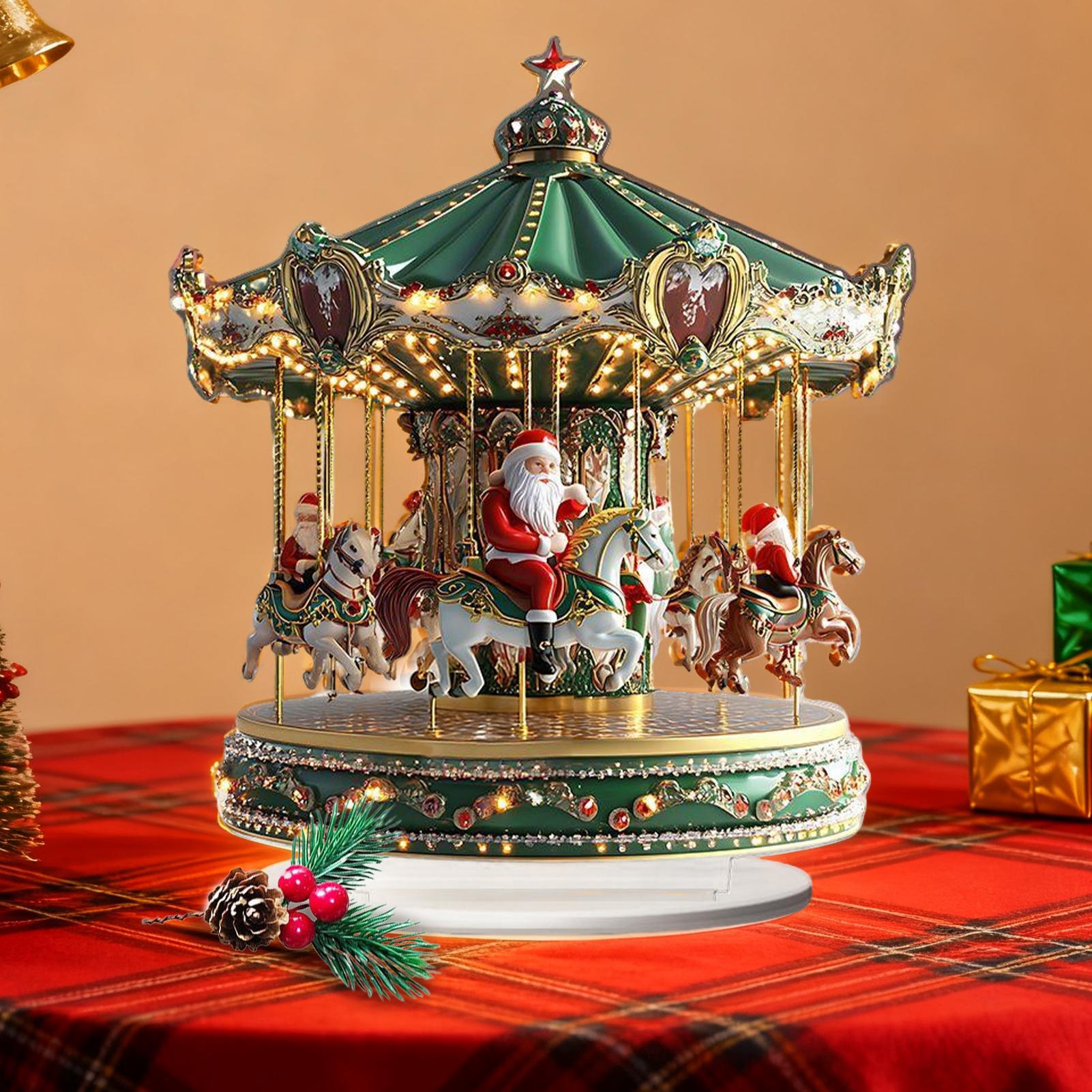 Christmas Carousel Acrylic 2D  - Home Bar Shelf recension och pris