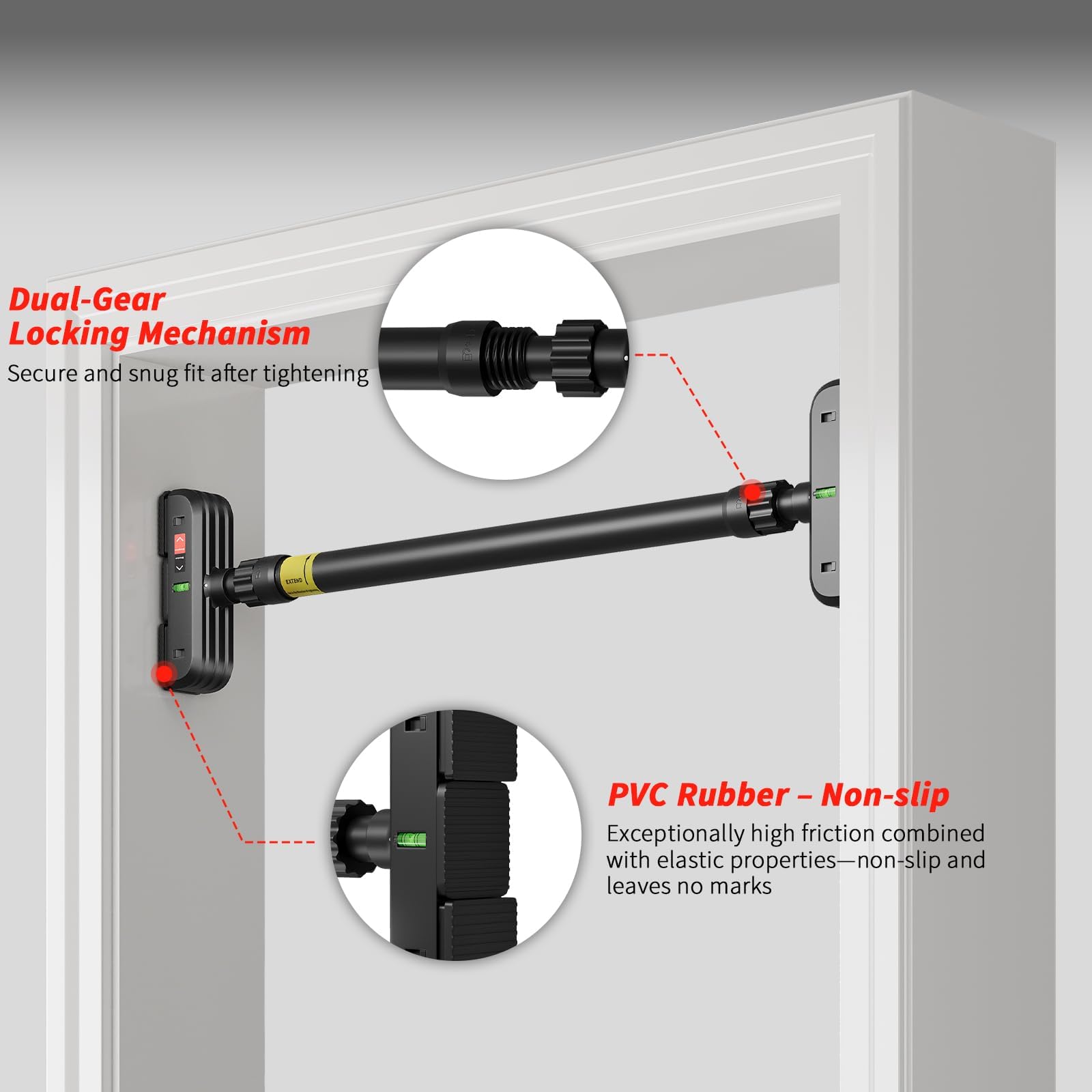 Doorway Pull Up Bar No Screws  - Home Bar Setup recension och pris
