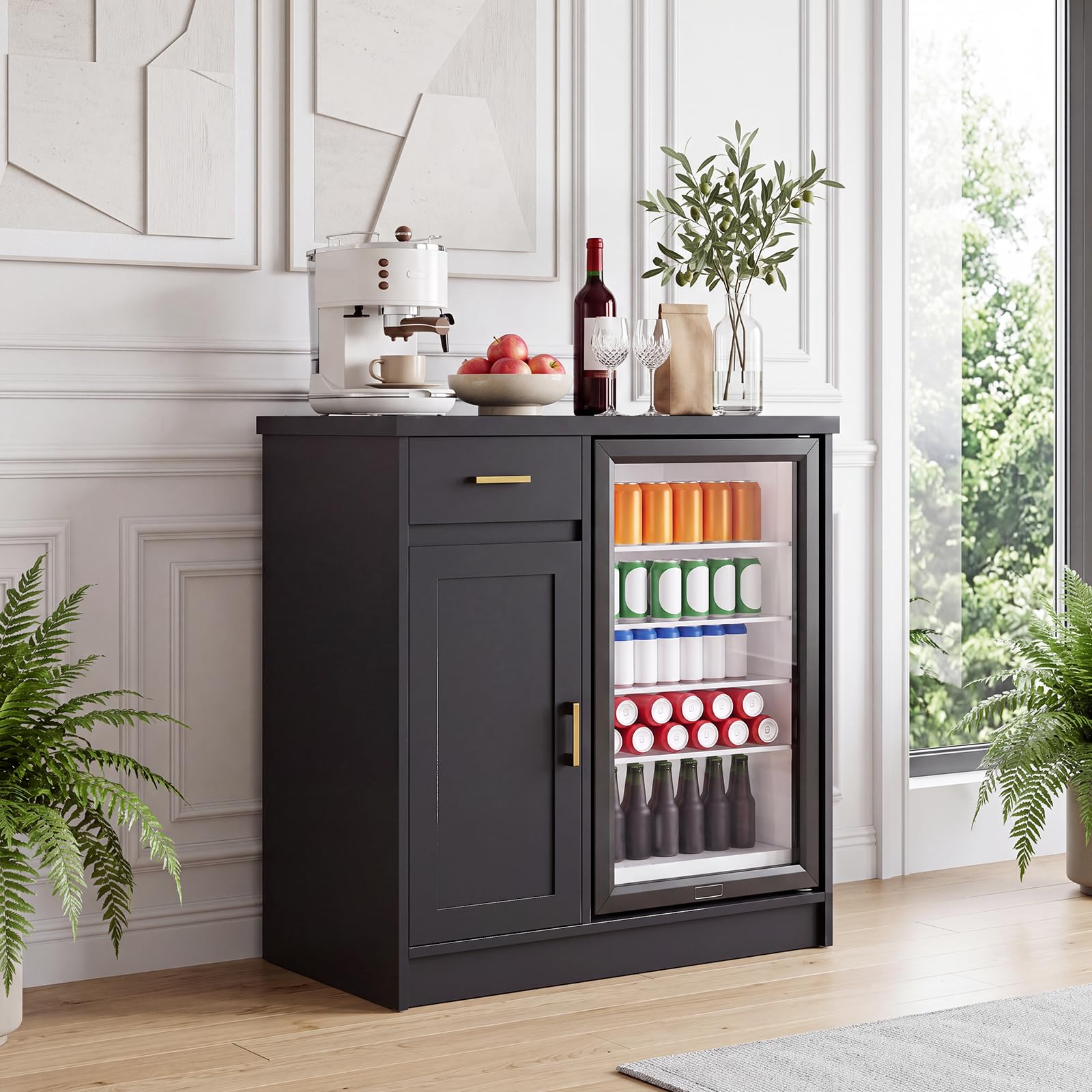 42in Farmhouse Wine Bar Cabine - Home Bar And Cabinet recension och pris