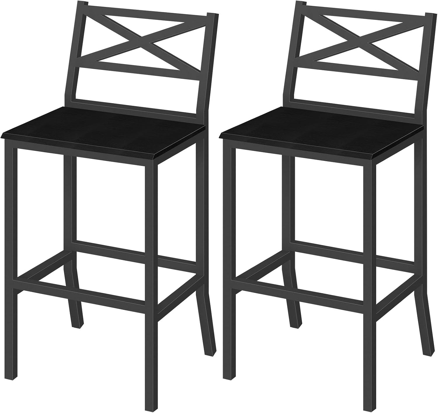 Bar Stools, Set of 2 Bar Chair - Home Bar And Counter recension och pris