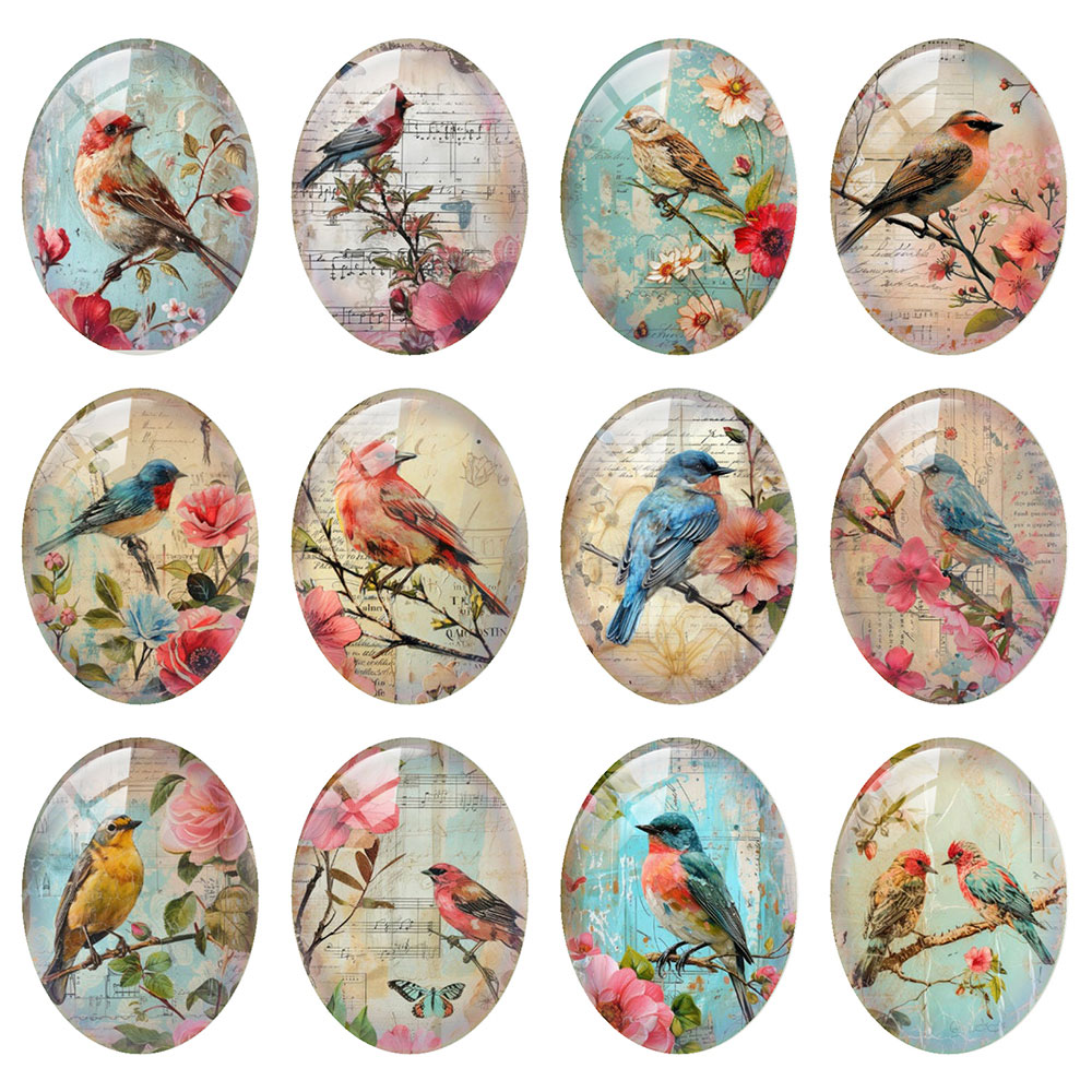 Random Mixed Round/Oval/Square - Old Fashioned Glass recension och pris