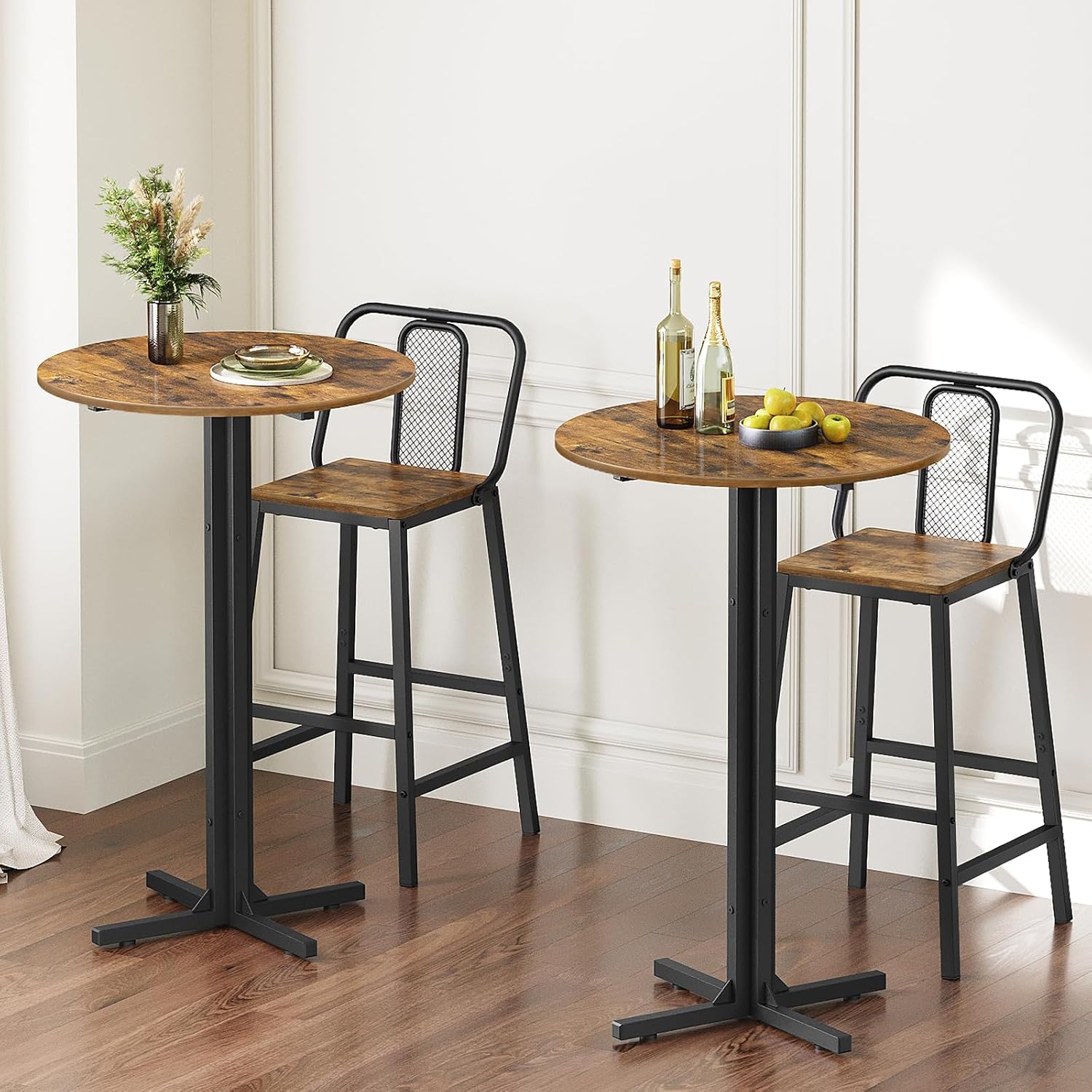 Round Bar Table Set of 2, Coun - Home Bar And Counter recension och pris