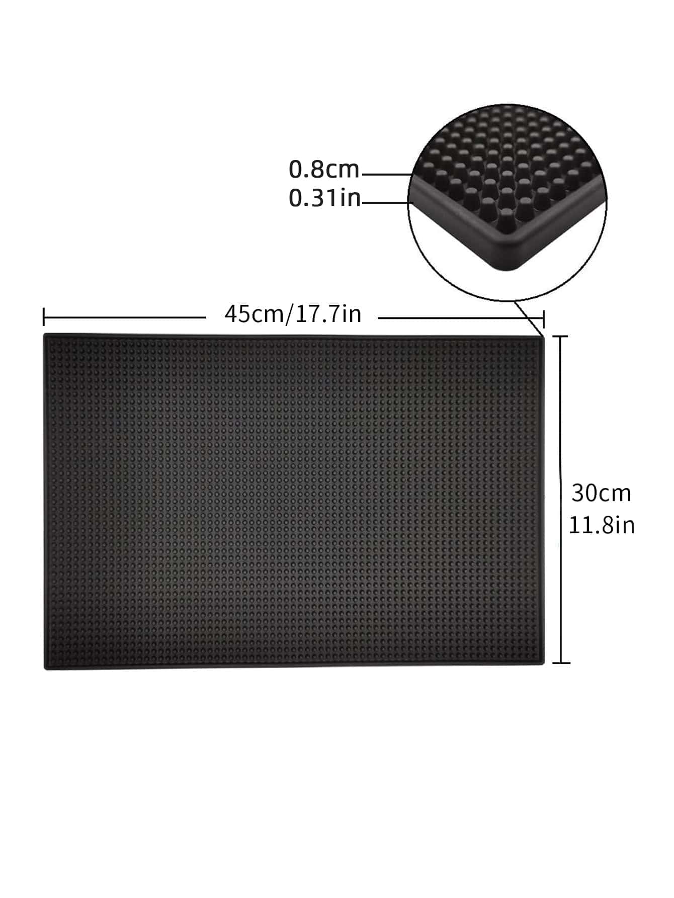 Leeseph Bar Mat, Rubber Dish D - Bar Mat Rubber recension och pris