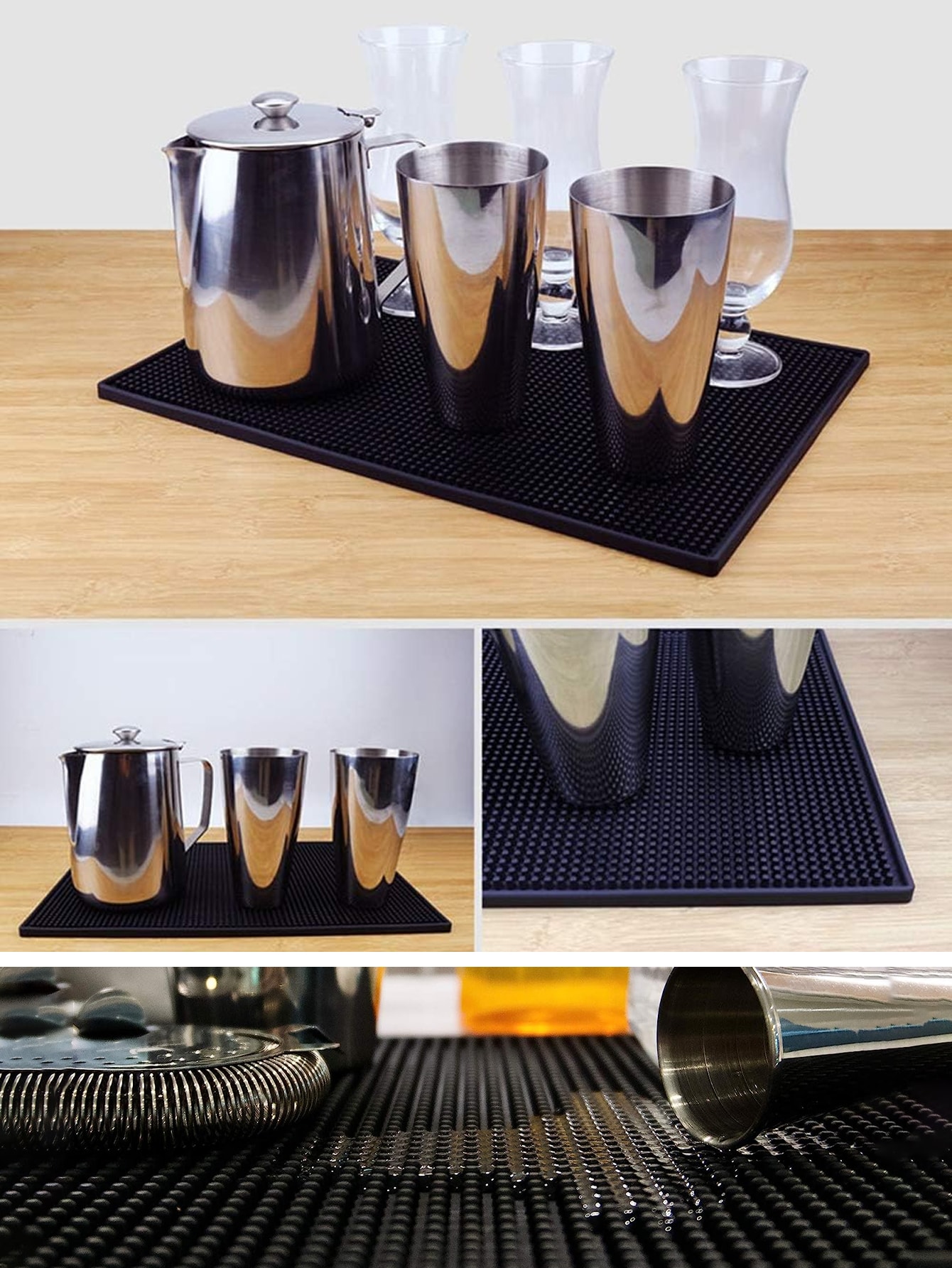 Leeseph Bar Mat, Rubber Dish D - Bar Mat Rubber recension och pris
