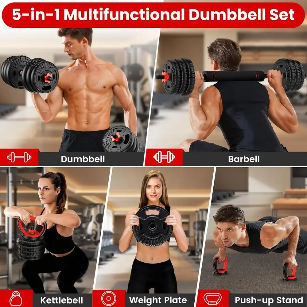 Versatile Adjustable Dumbbells - Home Bar Setup recension och pris